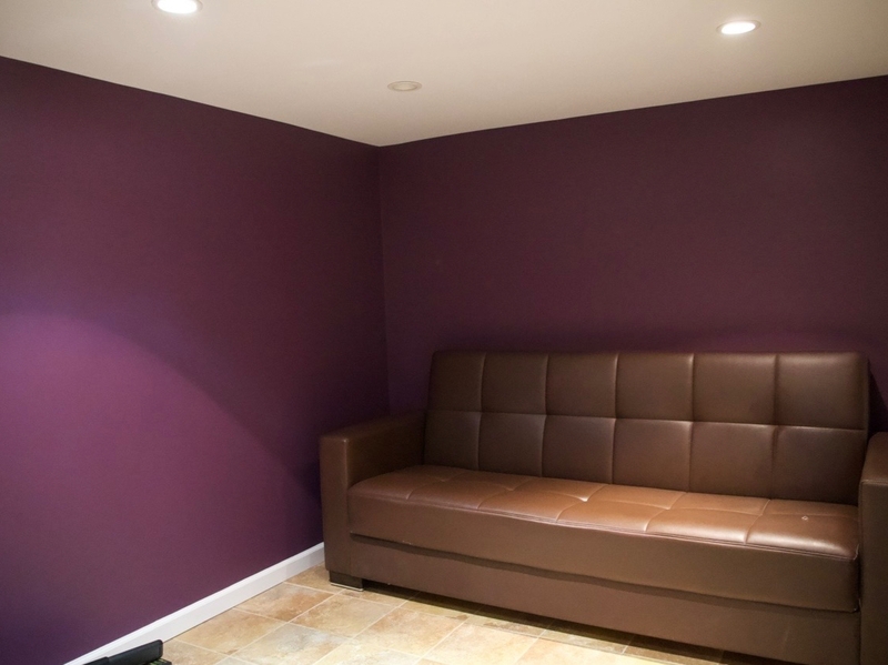 Deep Plum Feature Walls